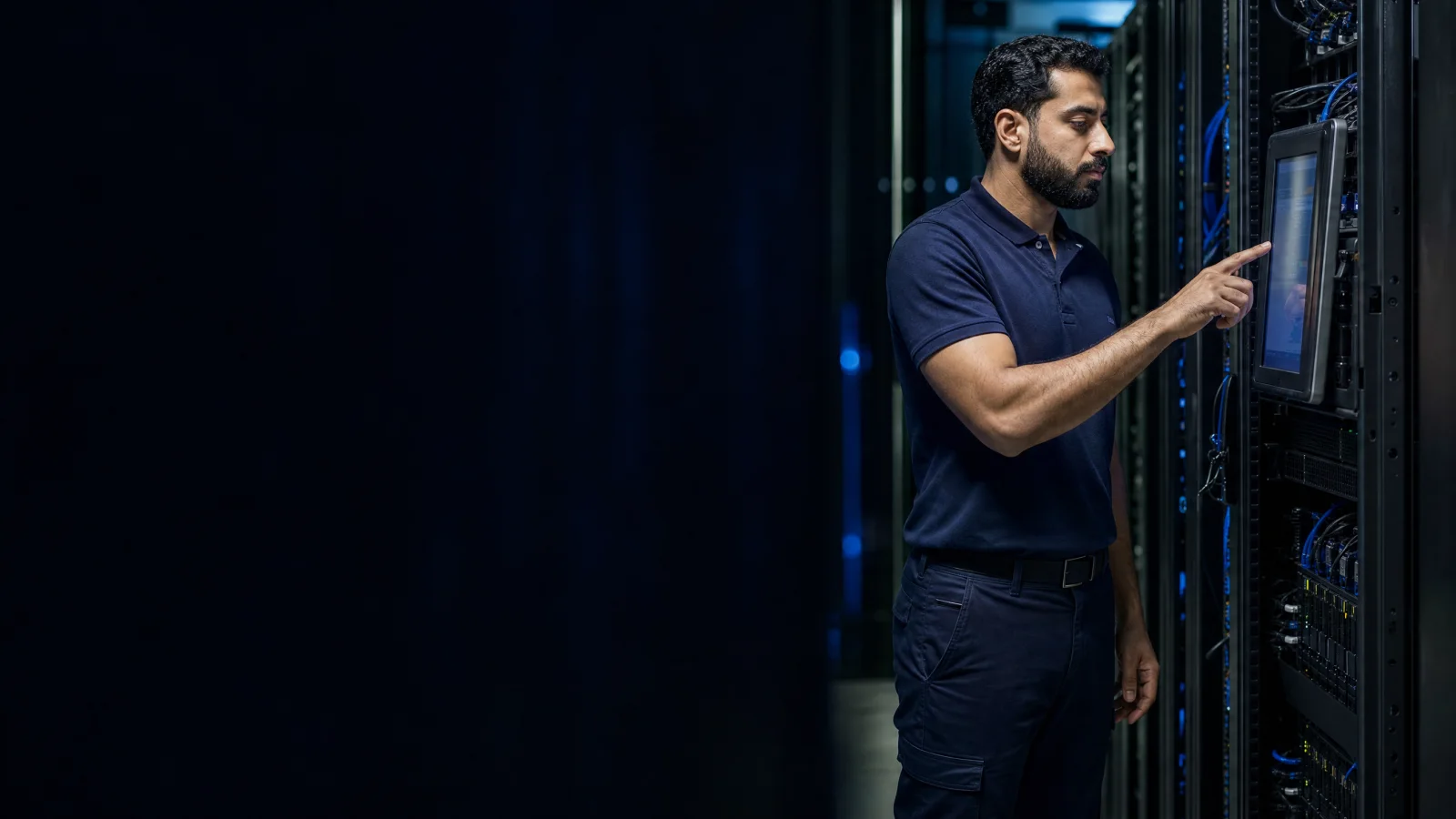 An infrastructure engineer operating secure local compute
